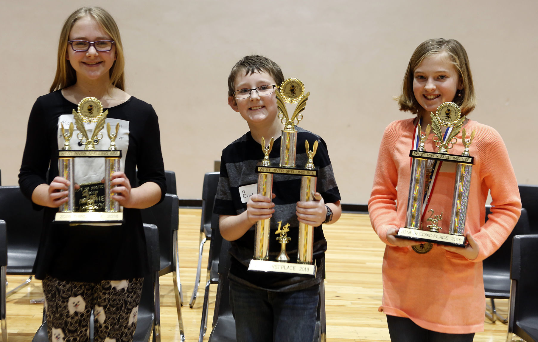 West River Spelling Bee winners